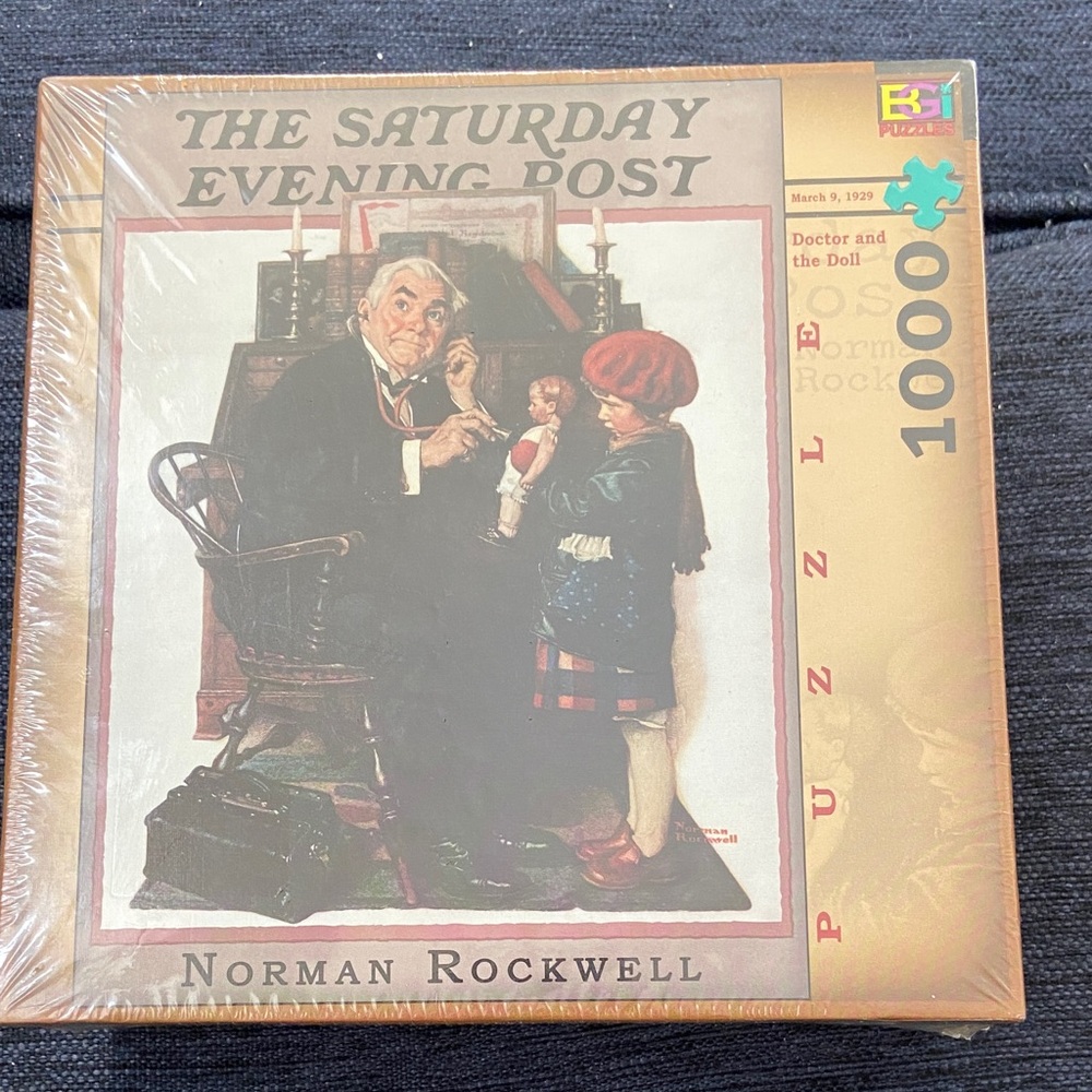 Norman Rockwell Puzzle - The Saturday Evening Post 1000 Piece